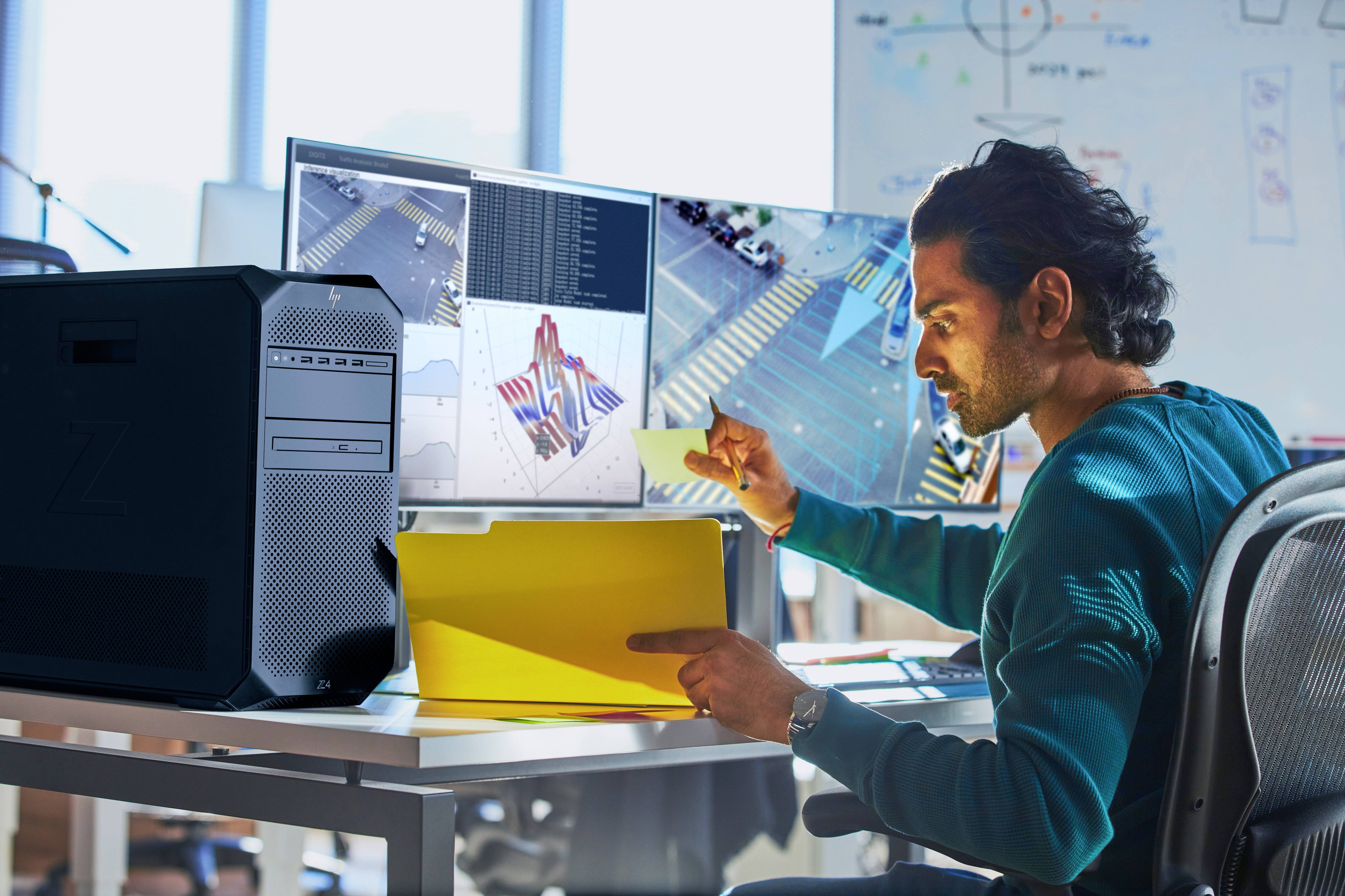 HP Workstation Z4 G5 Intel® Xeon® W w3-2425 4.2 GHz 32 GB RAM 512 GB SSD Nvidia RTX A2000 12 GB GDDR6 Win 11 Pro 5E8E1EA#ABD