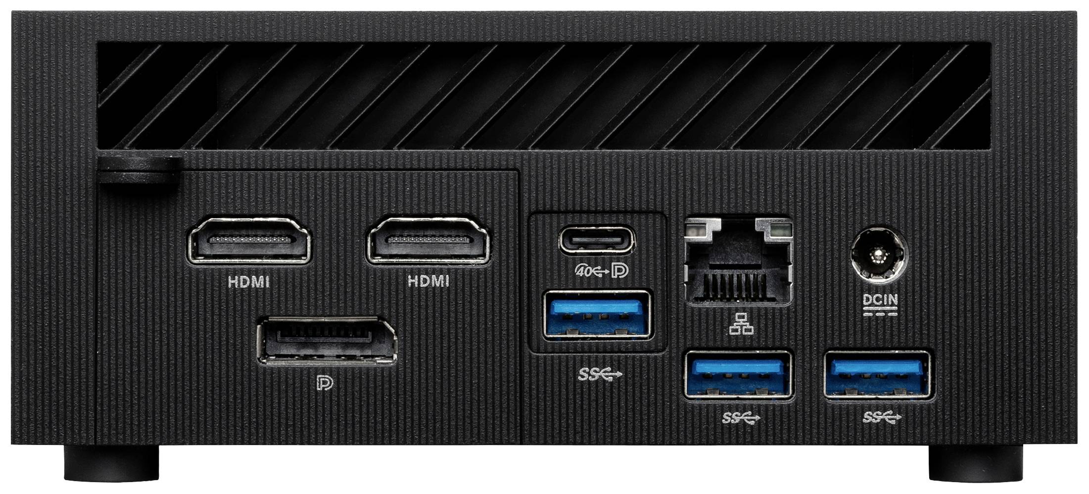 Asus Mini PC PN53-S7065MD AMD Ryzen 7 7735H 4.75 GHz 16 GB RAM 512 GB SSD AMD Radeon 680M 90MS02H1-M00210