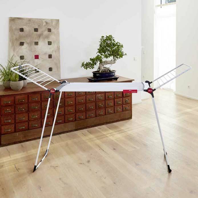 Vileda Wäscheständer INFINITY flex Trockenfläche: 30 m Weiß 1 St. 168895