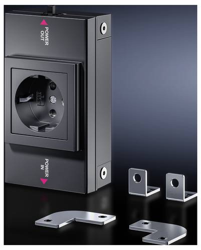 Rittal Schaltschrank-Steckdose SZ 2500.710 Lichtgrau