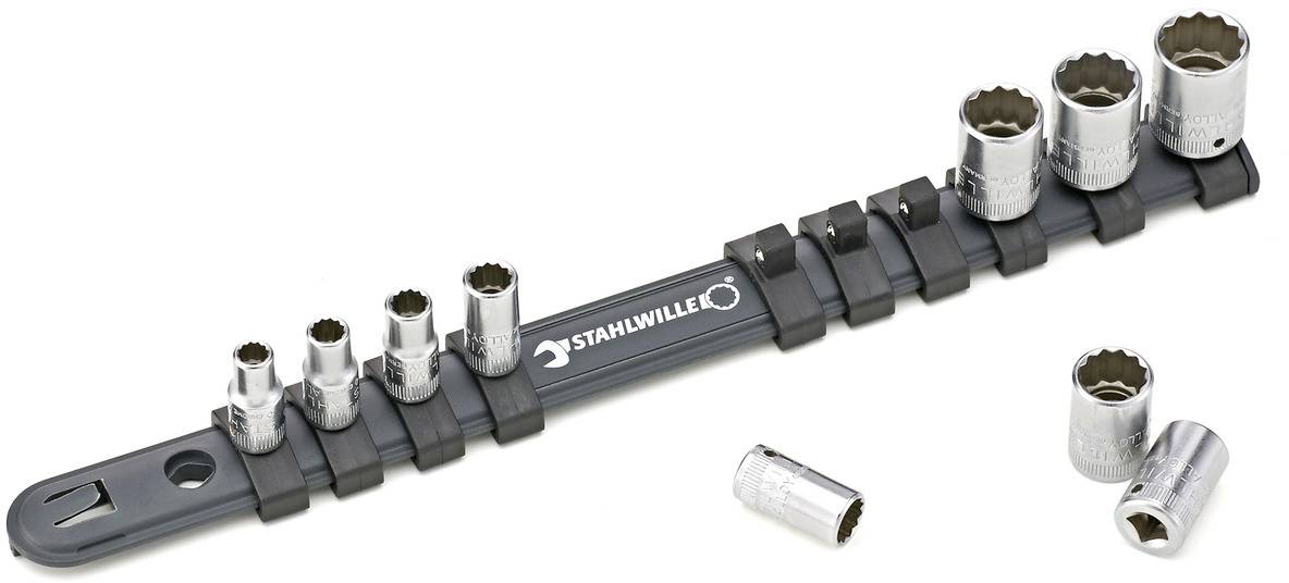 Stahlwille 40/10-12916 Steckschlüsseleinsatz-Set 1/4" 10teilig 96051010
