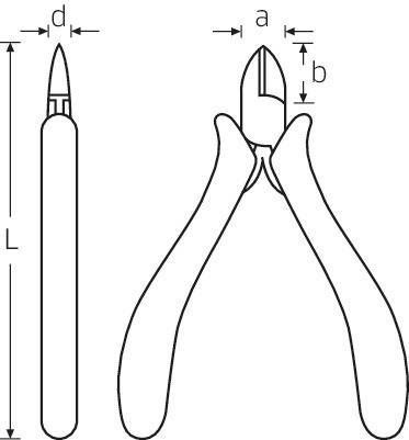 Stahlwille 6707 67076000 Elektriker Seitenschneider 120mm