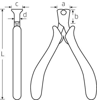 Stahlwille 6709 67096000 Elektriker Vornschneider 120mm