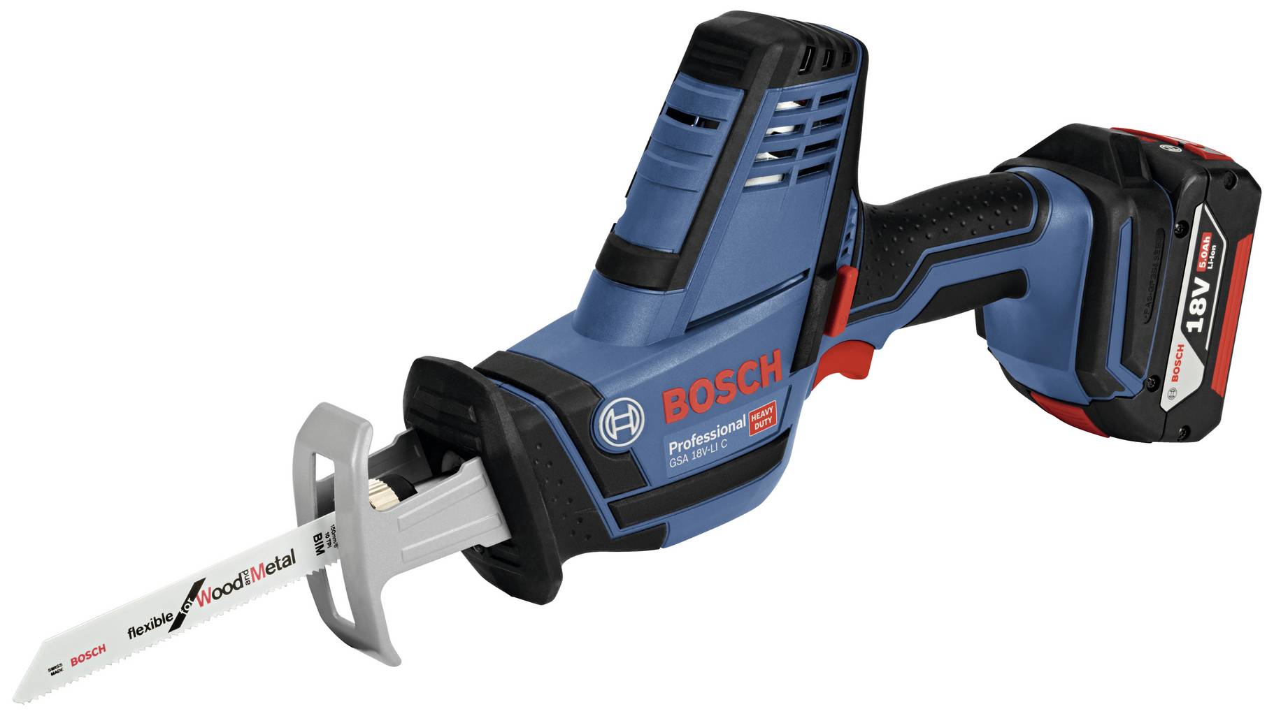 Bosch Professional GSA 18V-LI C, B-Ware Akku-Säbelsäge 06016A5006920 ...