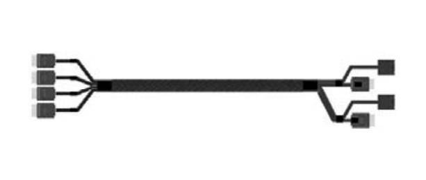 Intel Festplatten Anschlusskabel [1x SAS - 1x SAS] 0.755 m Schwarz