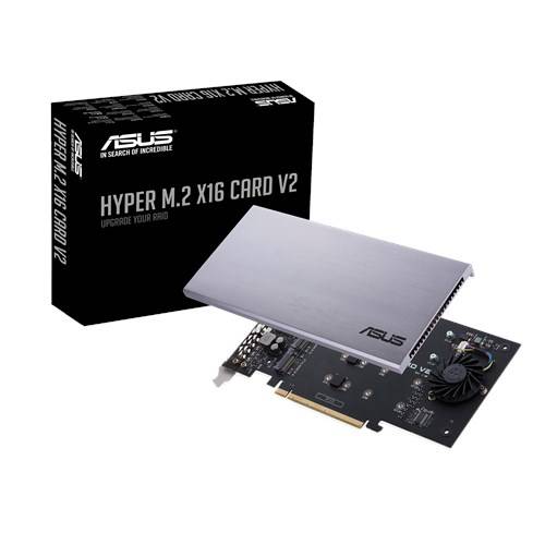 Asus HYPER M.2 X16 CARD V2 PCI-Express Karte M.2 PCIe