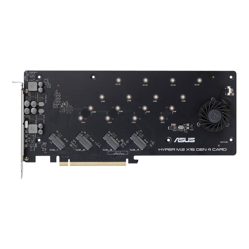 Asus Hyper M.2 x16 Gen 4 PCI-Express Karte M.2 PCIe