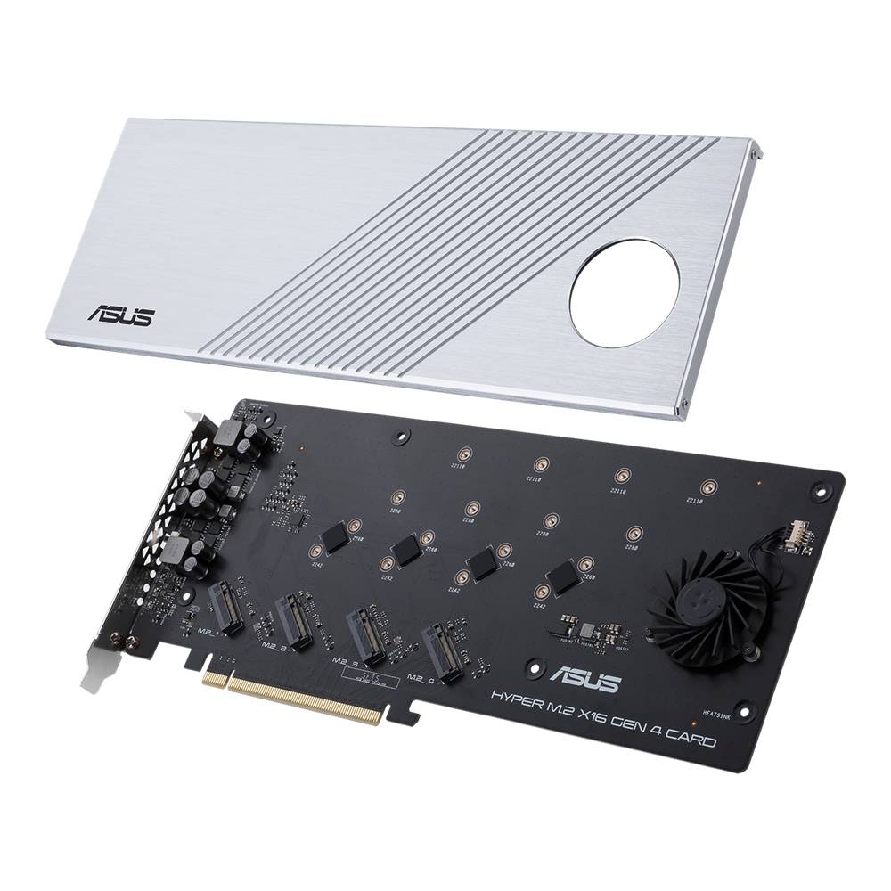Asus Hyper M.2 x16 Gen 4 PCI-Express Karte M.2 PCIe