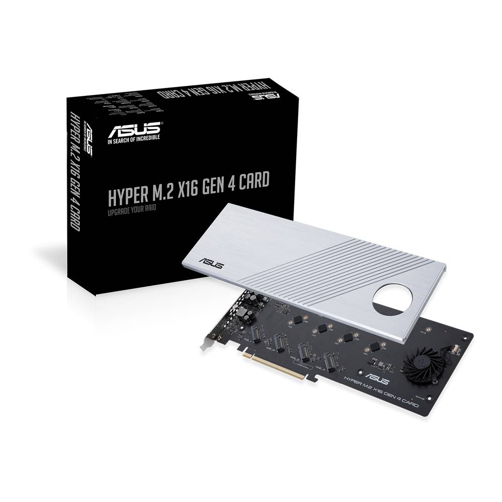 Asus Hyper M.2 x16 Gen 4 PCI-Express Karte M.2 PCIe