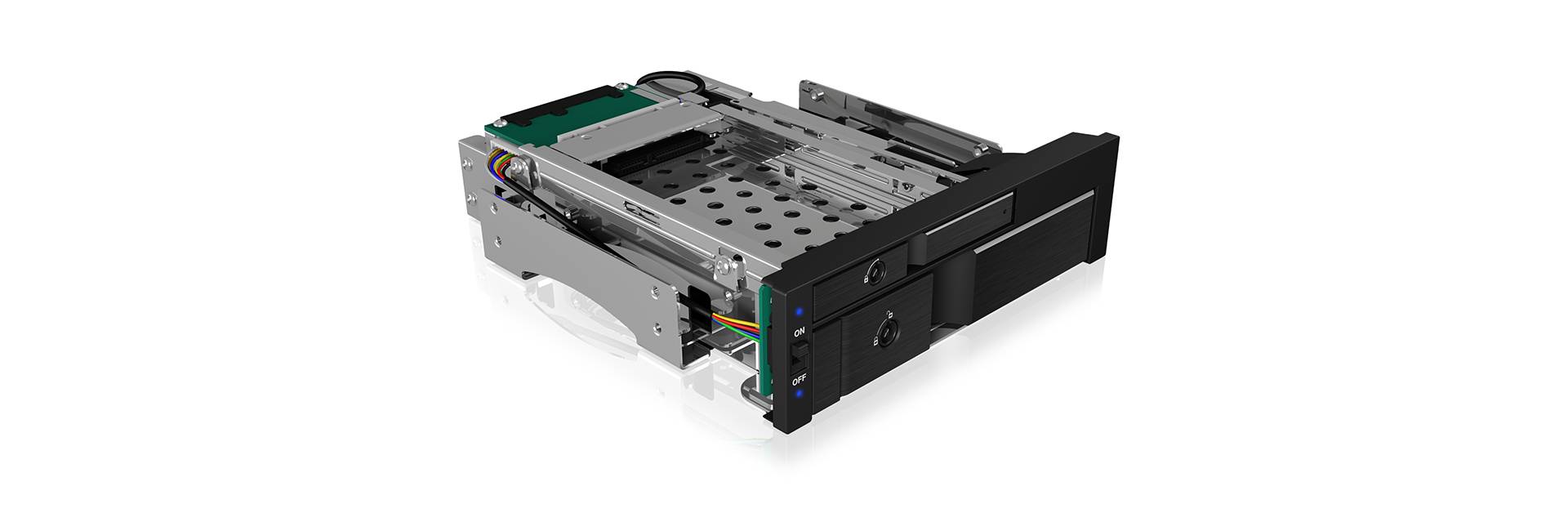 ICY BOX IB-173SSK 5.25 Zoll Festplatten-Einbaurahmen