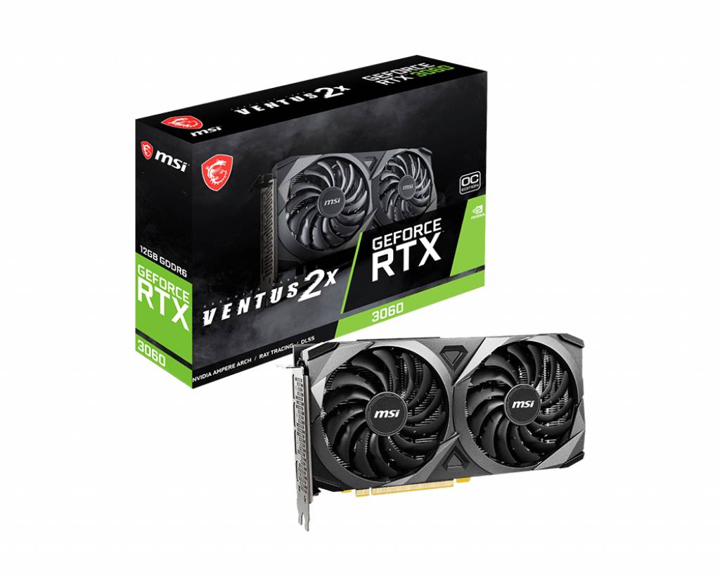 MSI Grafikkarte RTX 3060 12 GB PCIe 4.0 x4