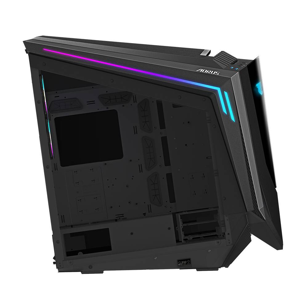 Gigabyte AORUS C700 GLASS - FT - ATX - Seitenteil mit Fenster (gehärtetes Glas)