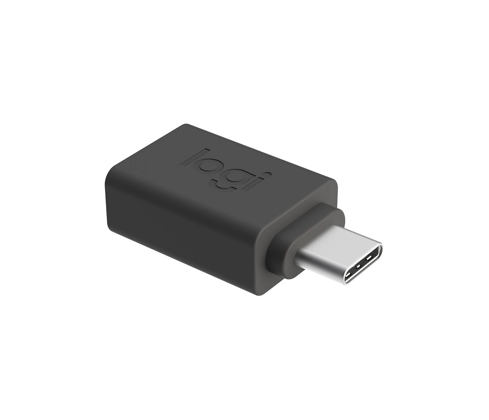 Ein schwarzer USB-C-Adapter von einer bekannten Marke.