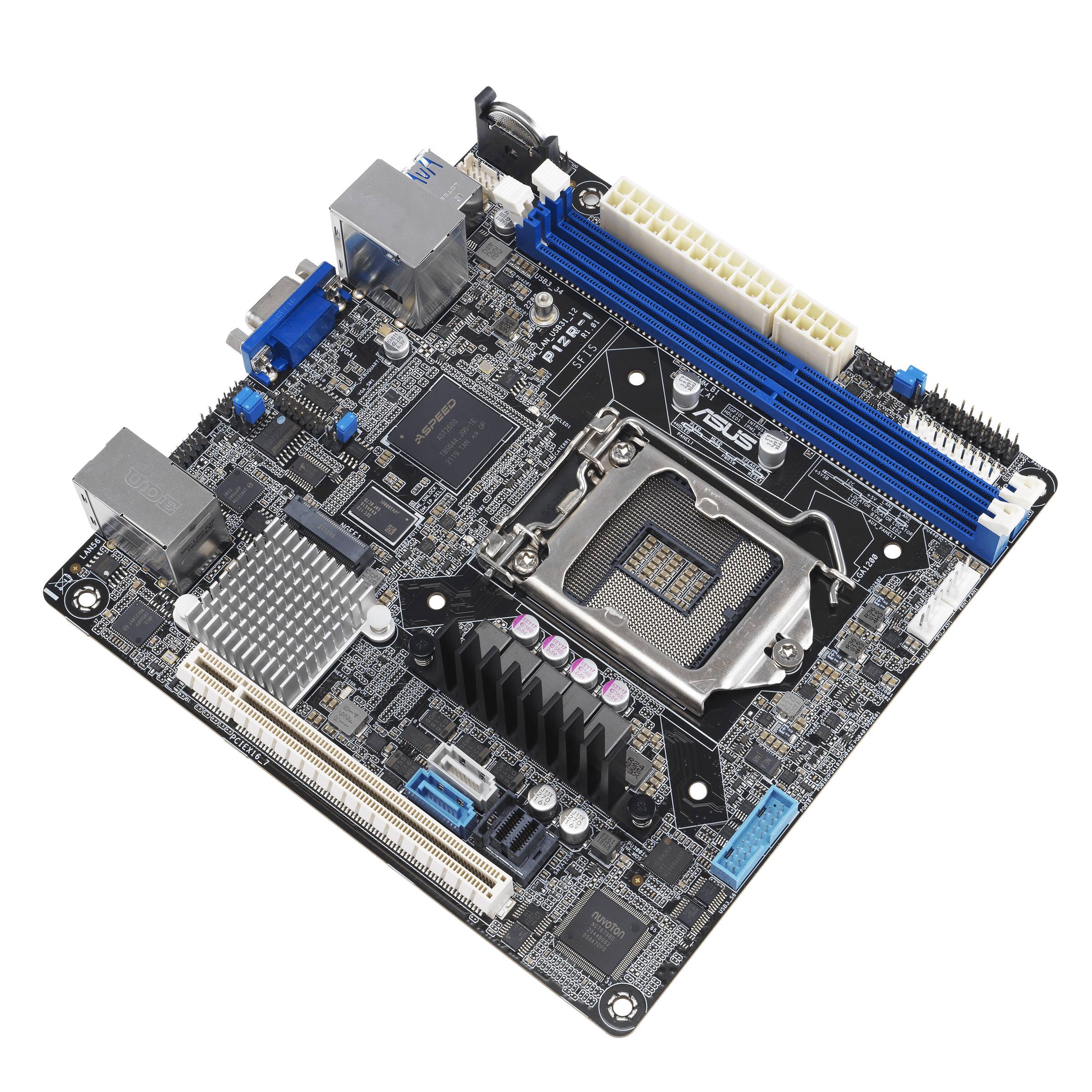 Asus P12R-I ASMB10 Mainboard Sockel (PC) Intel® LGA 1200 Formfaktor (Details) ATX Mainboard-Chipsatz Intel® C252