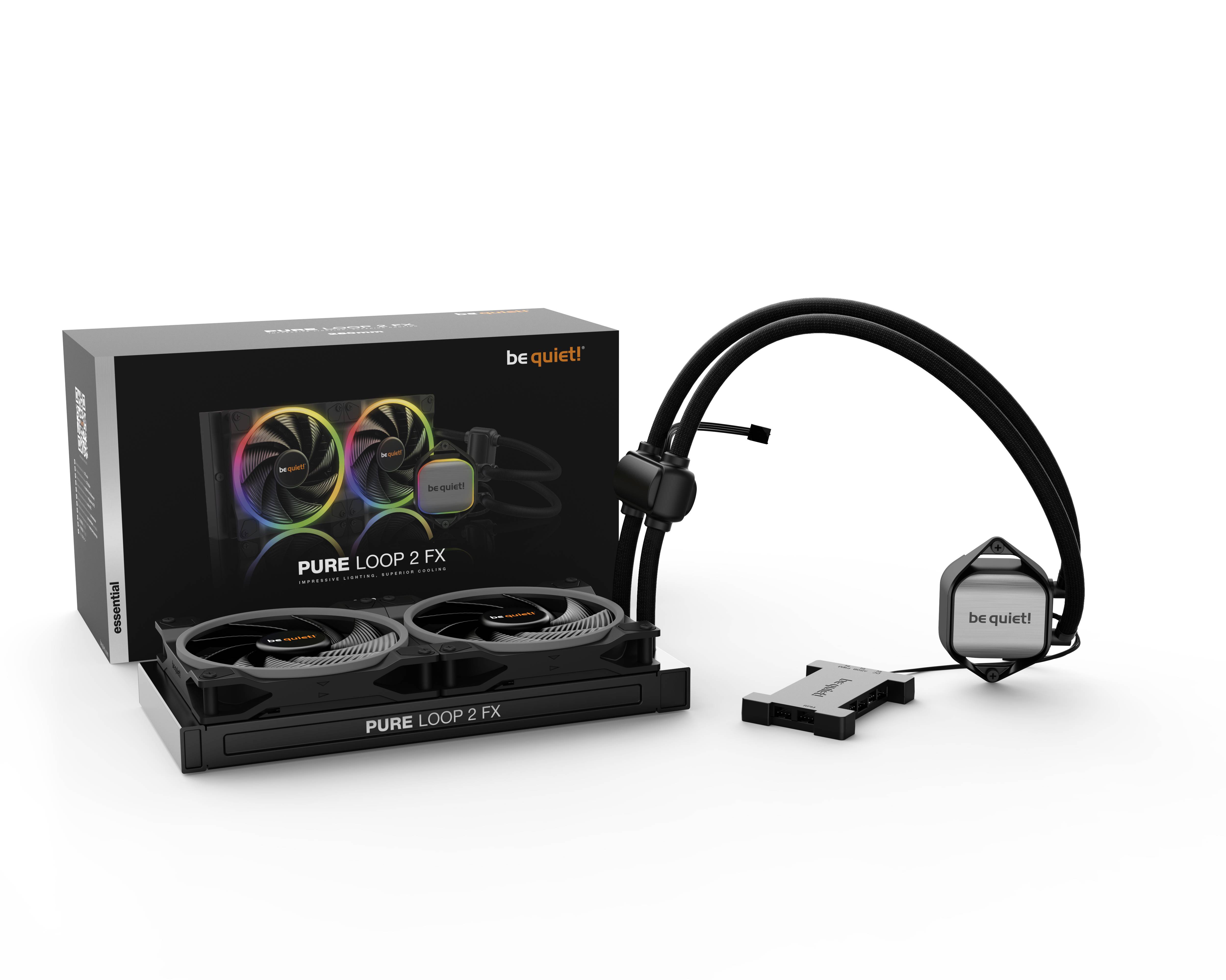 be quiet! Pure Loop 2 FX - Prozessor-Flüssigkeitskühlsystem - 280mm - (für: LGA1700, LGA1200, LGA2066, LGA1150, LGA1151,