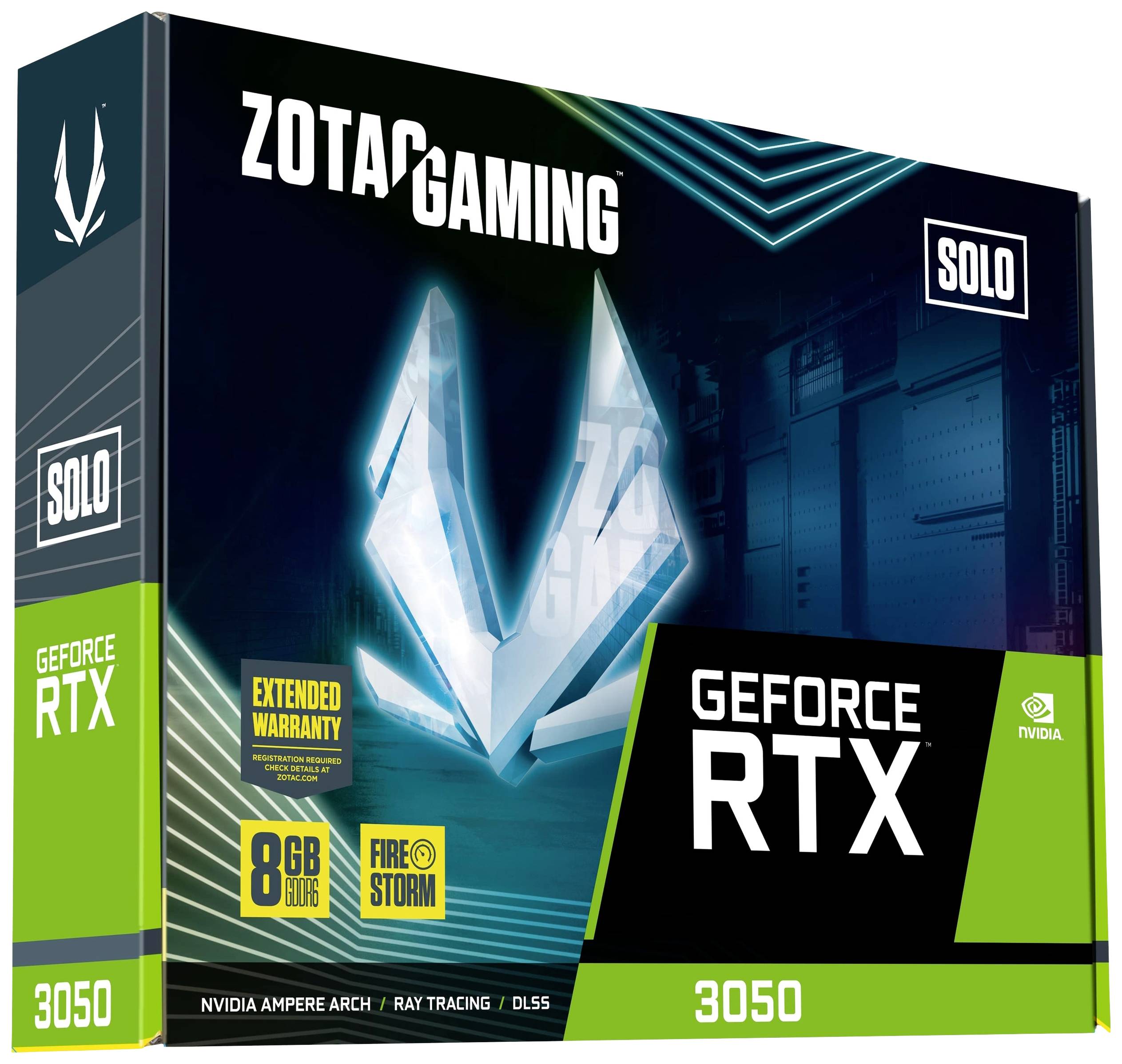 Zotac Grafikkarte RTX 3050 8GB PCIe 3.0 x8
