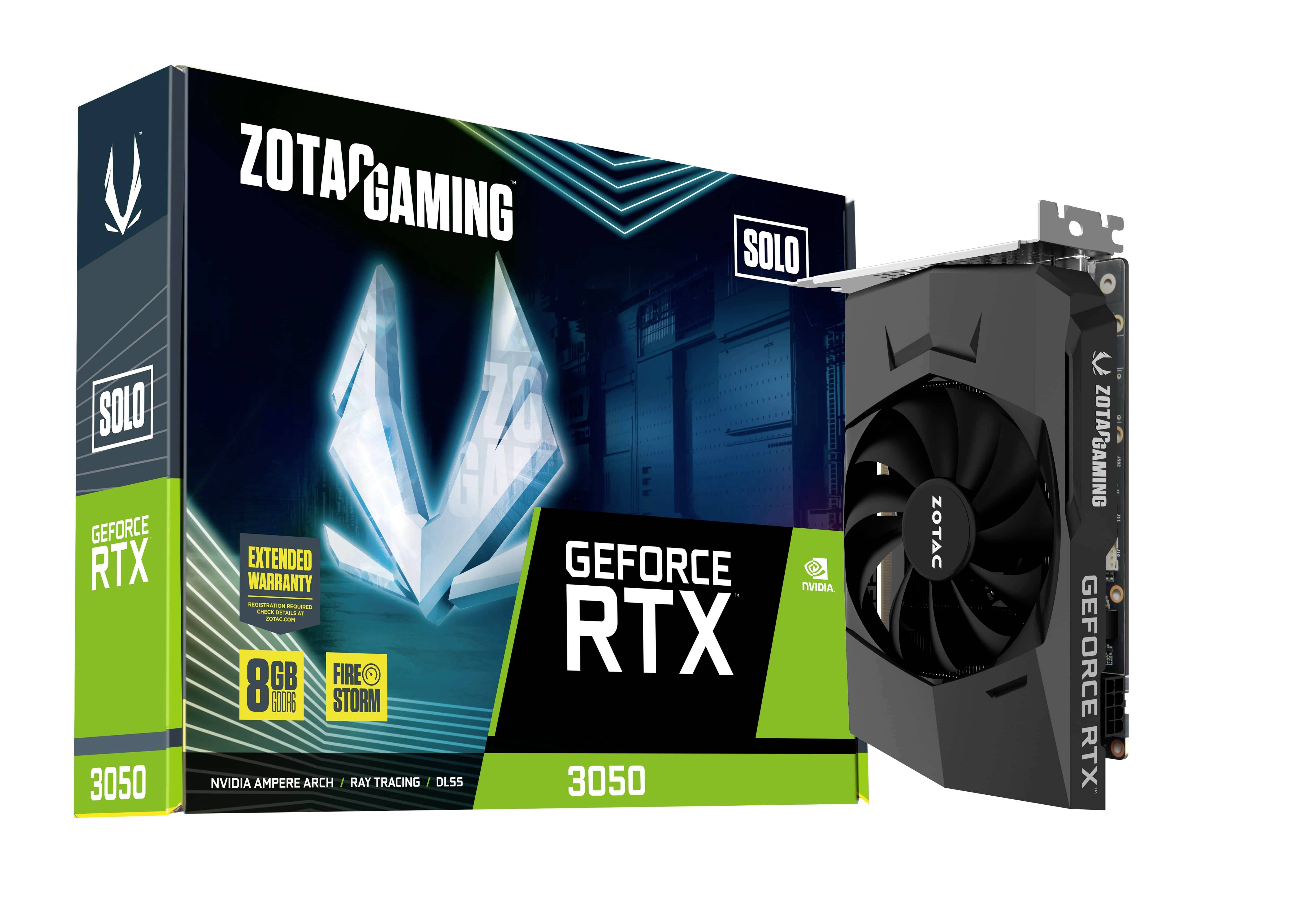 Zotac Grafikkarte RTX 3050 8GB PCIe 3.0 x8