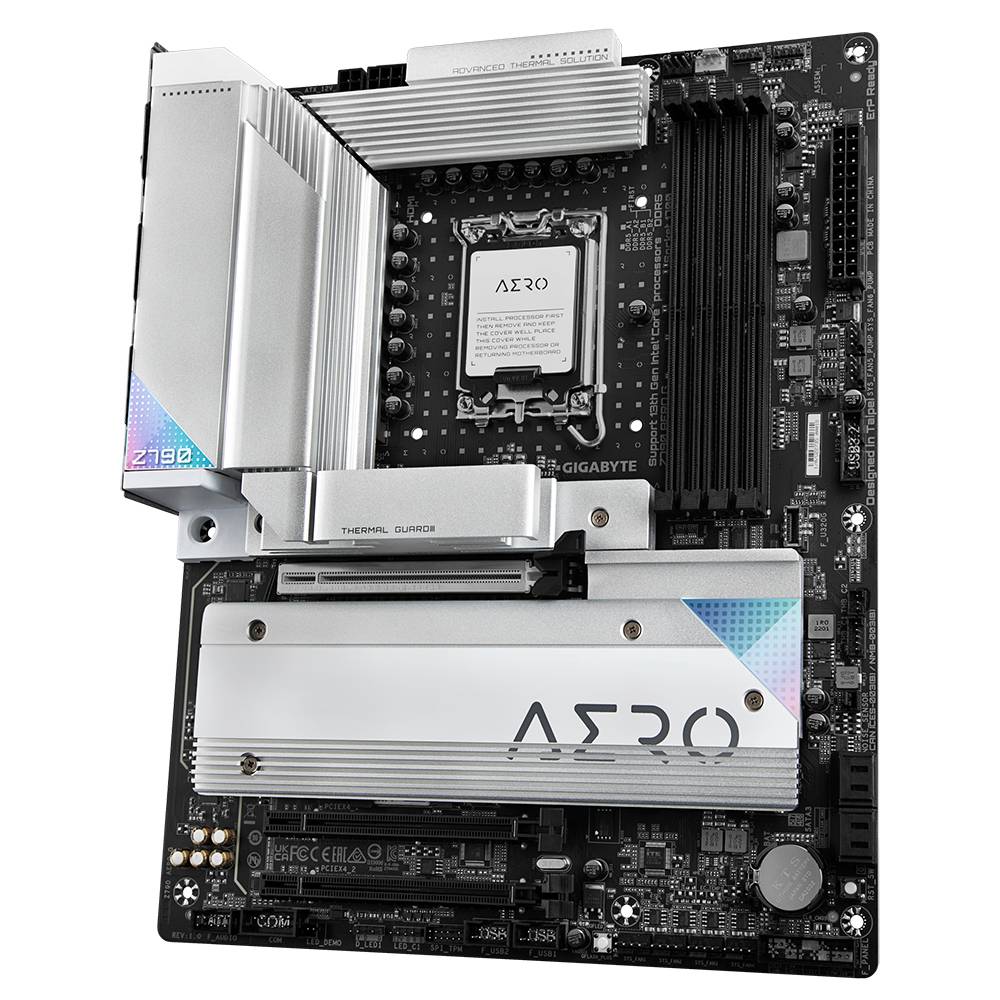Gigabyte Z790 AERO G Mainboard Sockel (PC) Intel® LGA 1700 Formfaktor (Details) ATX Mainboard-Chipsatz Intel® Z790