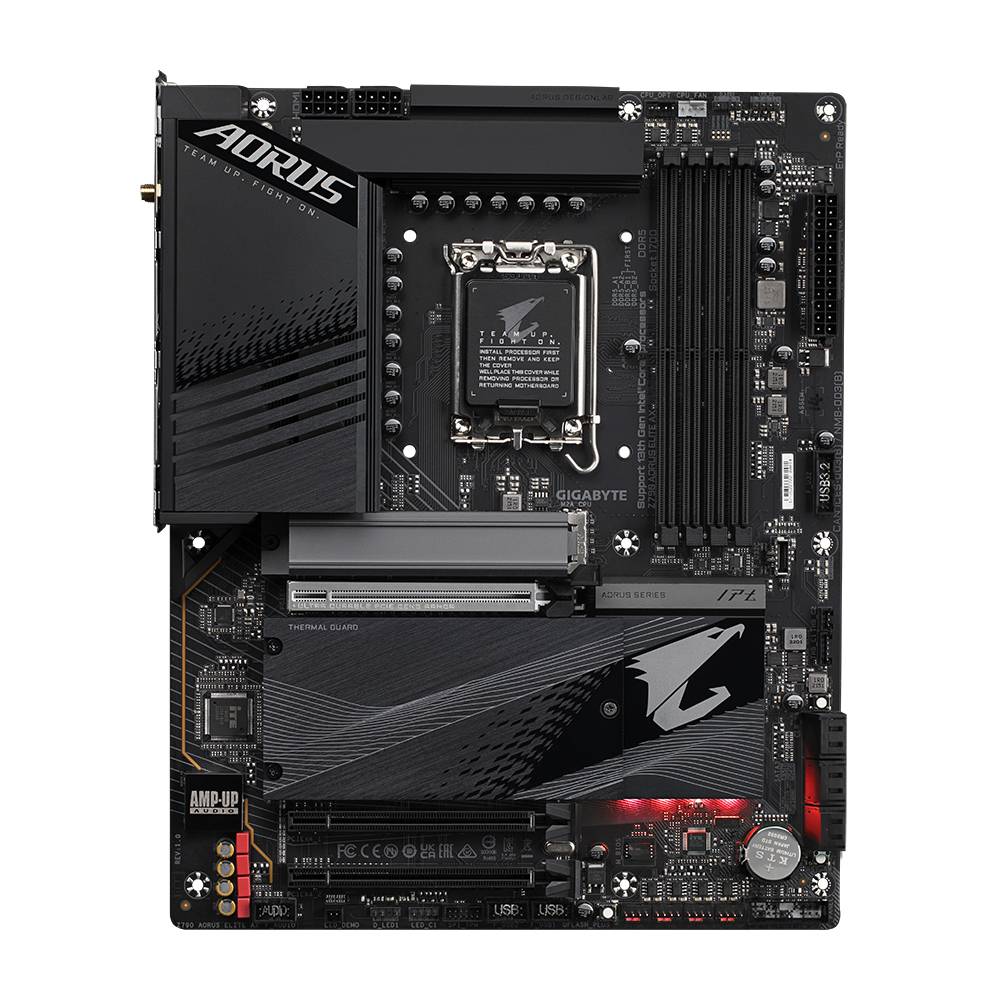 Gigabyte Z790 AORUS ELITE AX Mainboard Sockel (PC) Intel® LGA 1700 Formfaktor (Details) ATX Mainboard-Chipsatz Intel® Z790