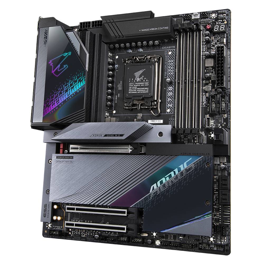 Gigabyte Z790 AORUS MASTER Mainboard Sockel (PC) Intel® LGA 1700 Formfaktor (Details) ATX Mainboard-Chipsatz Intel® Z790