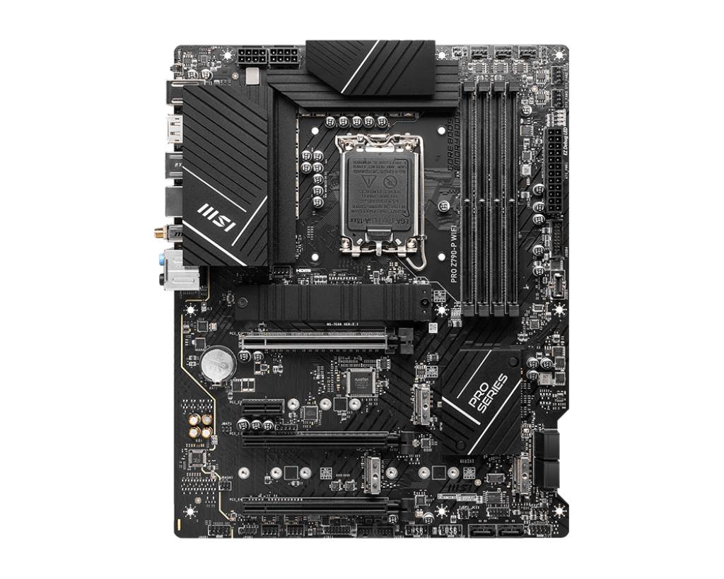 MSI PRO Z790-P WIFI Mainboard Sockel (PC) Intel® LGA 1700 Formfaktor (Details) ATX Mainboard-Chipsatz Intel® Z790