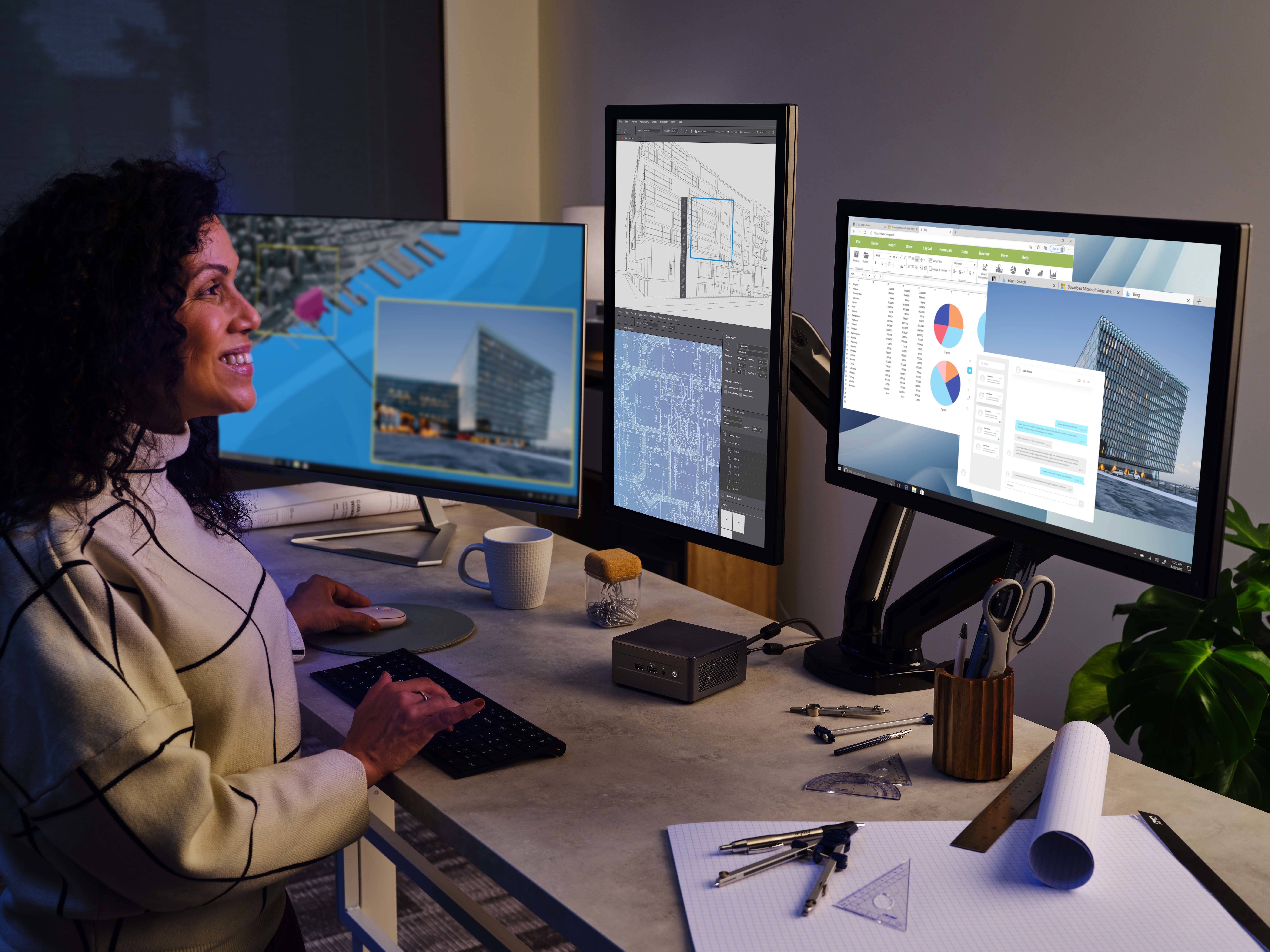 Intel Barebone NUC 12 Pro Kit NUC12WSHi7 Intel® Core™ i7 i7-1260P 4.7 GHz Intel Iris Xe Graphics FreeDOS RNUC12WSHI70002