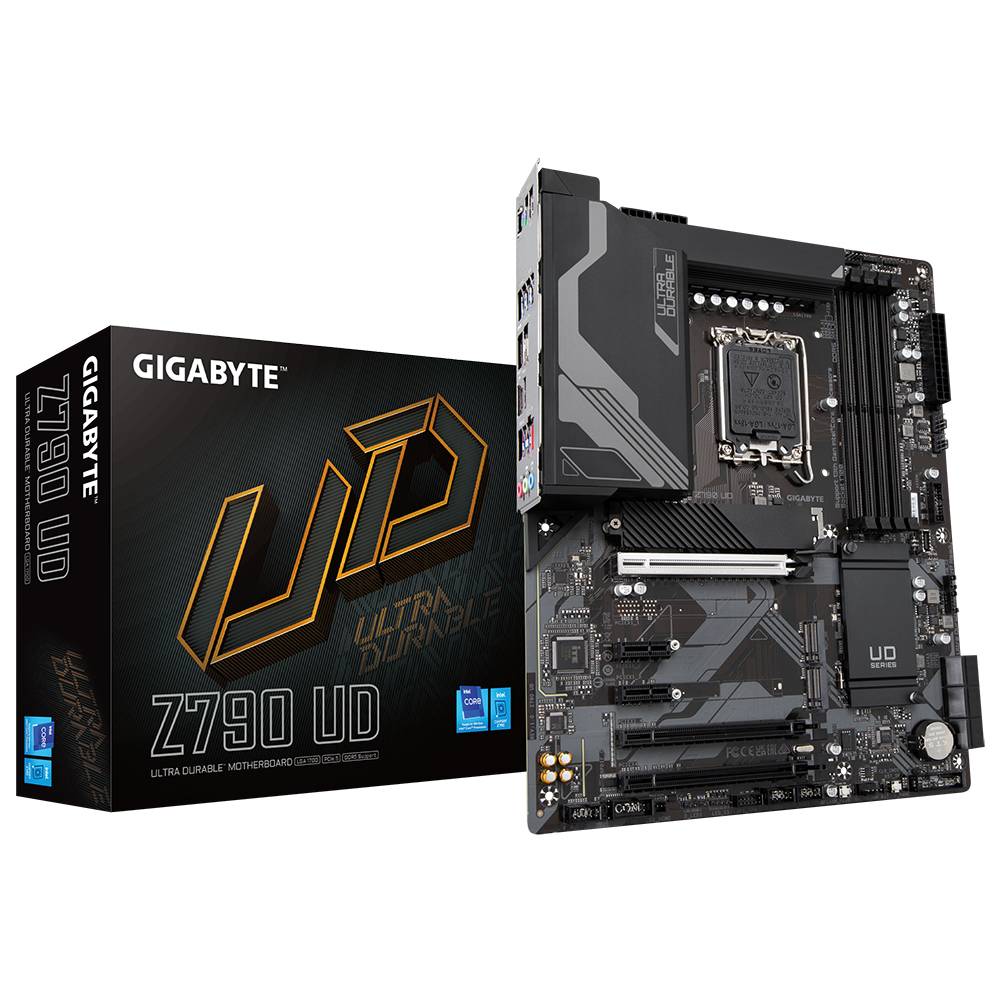 Gigabyte Z790 UD Mainboard Sockel (PC) Intel® LGA 1700 Formfaktor (Details) ATX Mainboard-Chipsatz Intel® Z790