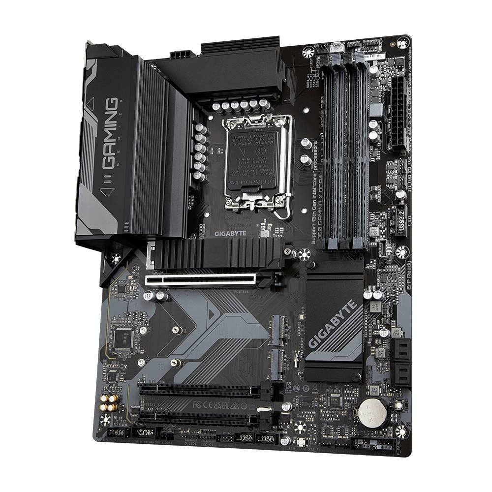 Gigabyte B760 GAMING X DDR4 Mainboard Sockel (PC) Intel® LGA 1700 Formfaktor (Details) ATX Mainboard-Chipsatz Intel® B760 Express