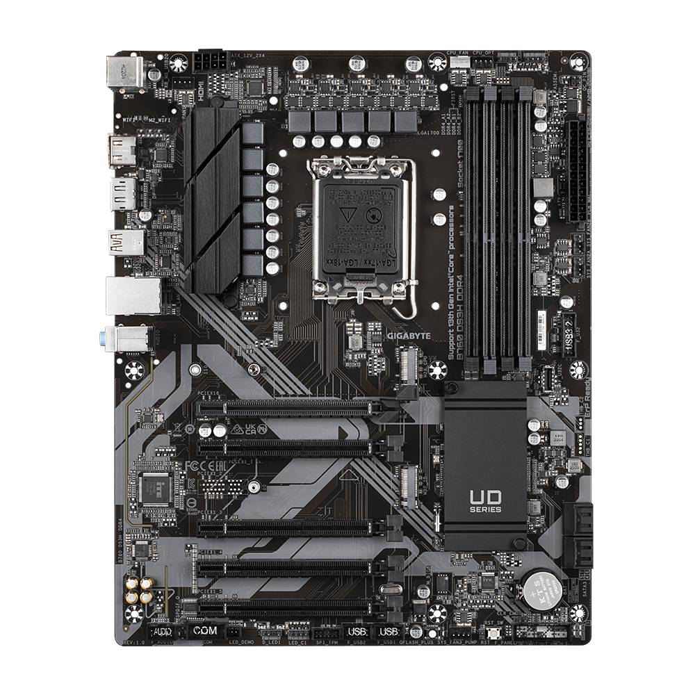 Gigabyte B760 DS3H DDR4 Mainboard Sockel (PC) Intel® 1700 Formfaktor (Details) ATX Mainboard-Chipsatz Intel® B760 Express