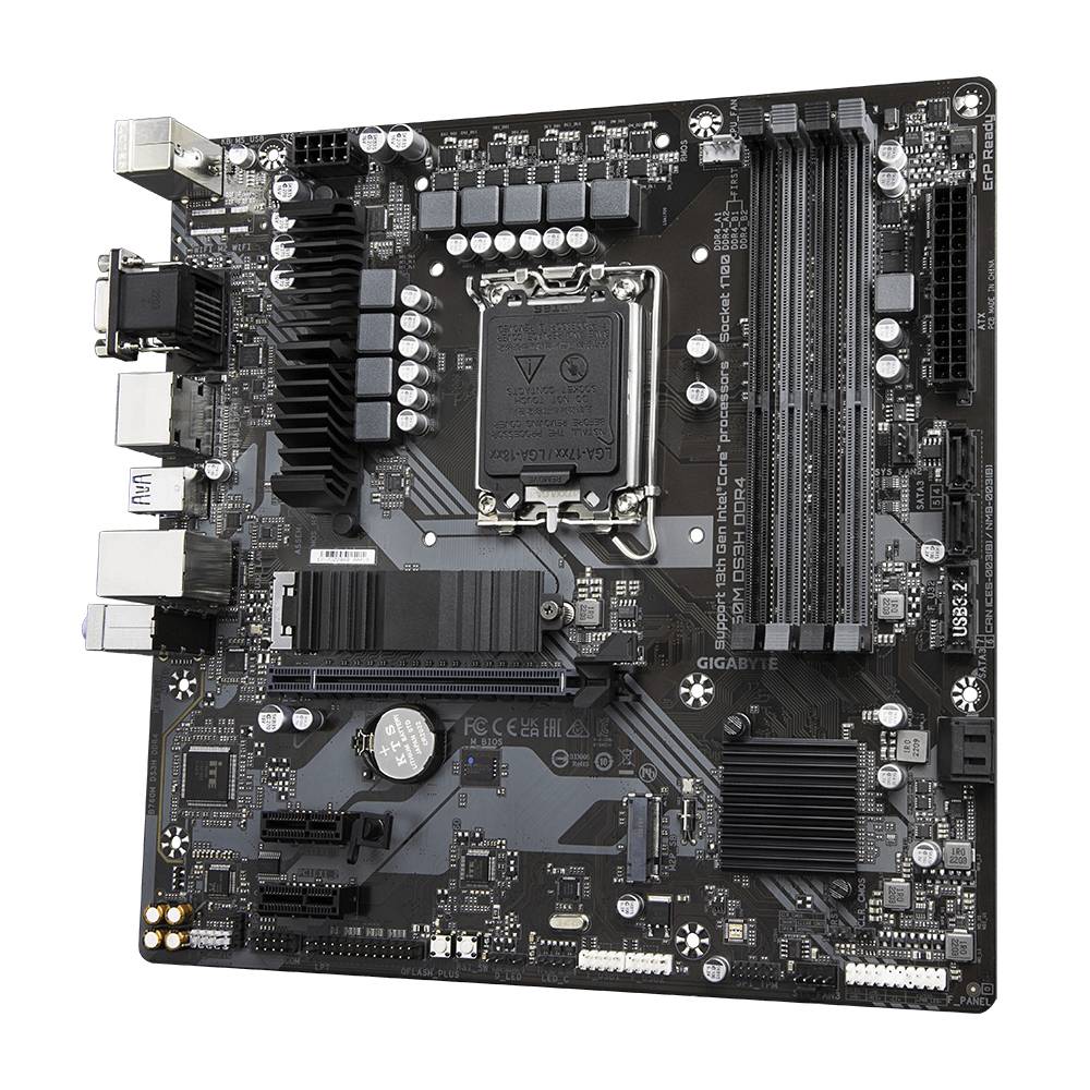 Gigabyte B760M DS3H DDR4 Mainboard Sockel (PC) Intel® LGA 1700 Formfaktor (Details) Micro-ATX Mainboard-Chipsatz Intel® B760