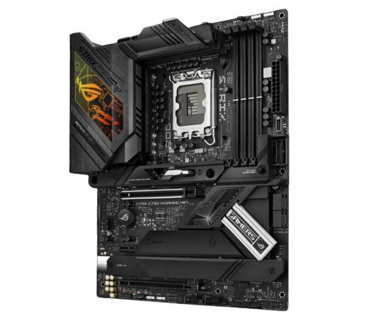 Asus ROG STRIX Z790-H GAMING WIFI Mainboard Sockel (PC) Intel® LGA 1700 Formfaktor (Details) ATX Mainboard-Chipsatz Intel® Z790
