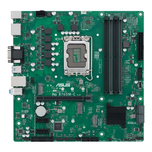 Asus PRO B760M-C-CSM Mainboard Sockel (PC) Intel® LGA 1700 Formfaktor (Details) Micro-ATX Mainboard-Chipsatz Intel® B760 Asus PRO B760M-C-CSM Mainboard Sockel (PC) Intel® LGA 1700 Formfaktor (Details) Micro-ATX Mainboard-Chipsatz Intel® B760