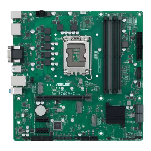 Asus PRO B760M-C-CSM Mainboard Sockel (PC) Intel® LGA 1700 Formfaktor (Details) Micro-ATX Mainboard-Chipsatz Intel® B760 Asus PRO B760M-C-CSM Mainboard Sockel (PC) Intel® LGA 1700 Formfaktor (Details) Micro-ATX Mainboard-Chipsatz Intel® B760