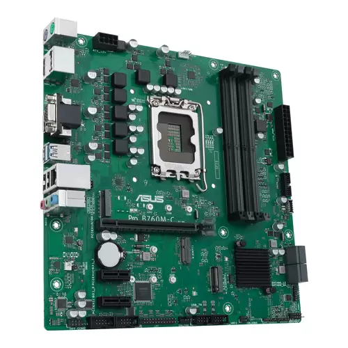 Asus PRO B760M-C-CSM Mainboard Sockel (PC) Intel® LGA 1700 Formfaktor (Details) Micro-ATX Mainboard-Chipsatz Intel® B760 Asus PRO B760M-C-CSM Mainboard Sockel (PC) Intel® LGA 1700 Formfaktor (Details) Micro-ATX Mainboard-Chipsatz Intel® B760