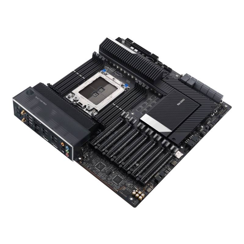 Asus Pro WS WRX80E-SAGE SE WIFI II Mainboard Sockel (PC) AMD® sWRX8 Formfaktor (Details) ATX Mainboard-Chipsatz AMD® WRX80