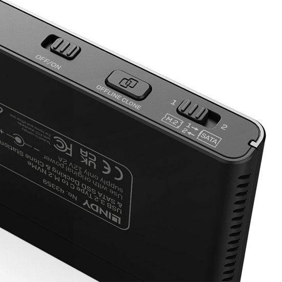 LINDY 43359 Festplatten-Dockingstation