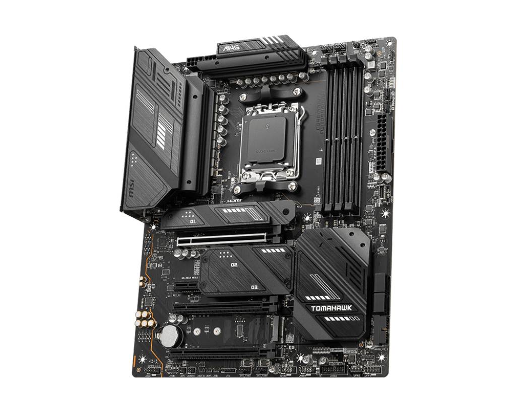 MSI MAG X670E TOMAHAWK WIFI Mainboard Sockel (PC) AMD® AM5 Formfaktor (Details) Micro-ATX Mainboard-Chipsatz AMD® X670