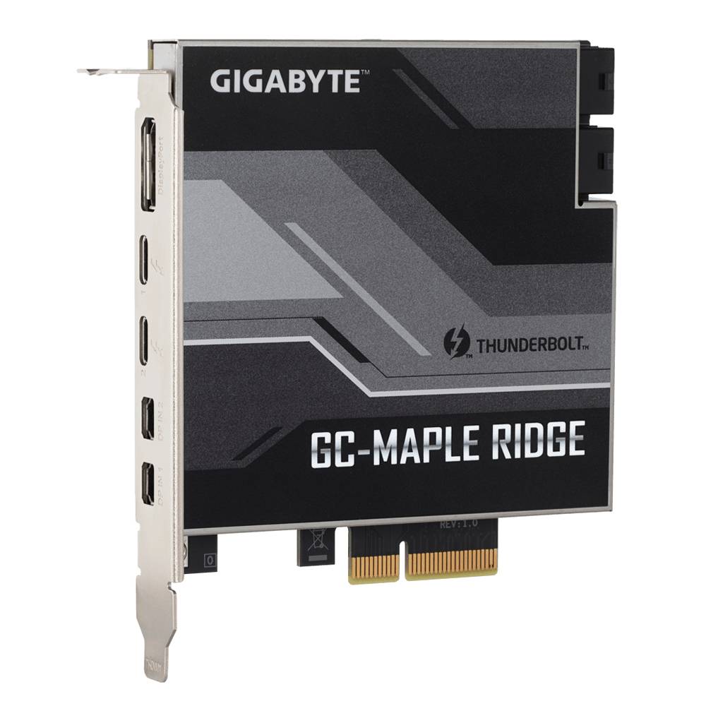 Gigabyte GC-MAPLE RIDGE PCI-Express Karte DisplayPort, Mini DisplayPort, Thunderbolt 4, USB-A (USB 3.2 Gen 2) PCIe