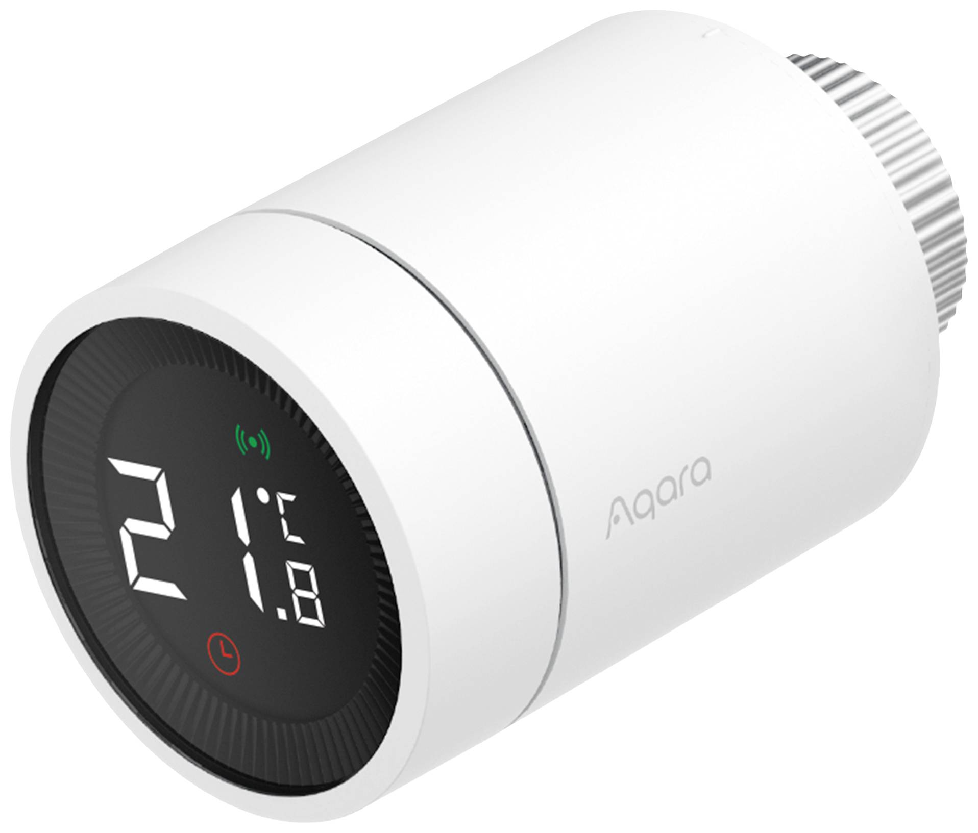 Aqara Heizkörperthermostat SRTS-A01 Weiß Apple HomeKit, Alexa (separate Basisstation erforderlich), Google Home (separate Basisstation erforderlich)