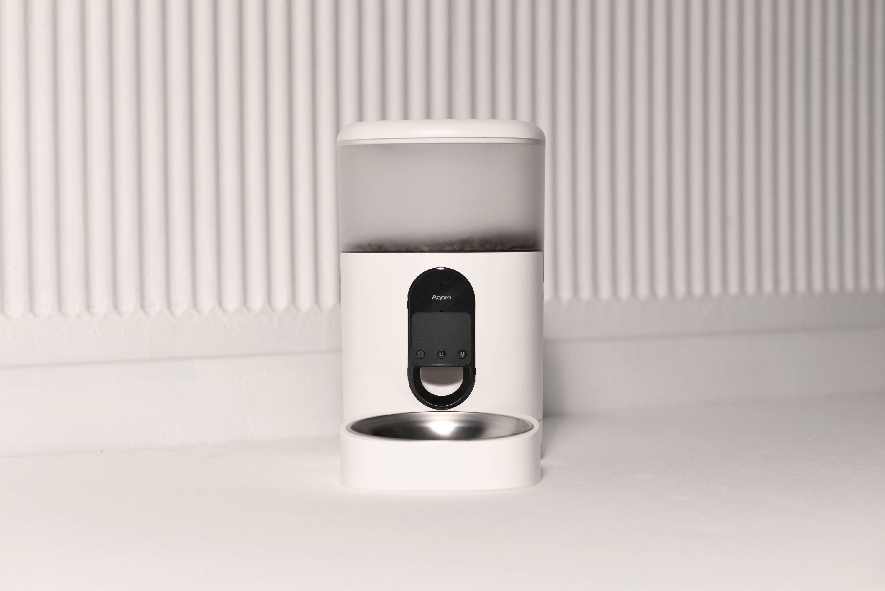 Aqara Futterautomat PETC1-M01 Weiß Alexa (separate Basisstation erforderlich), Google Home (separate Basisstation erforderlich)