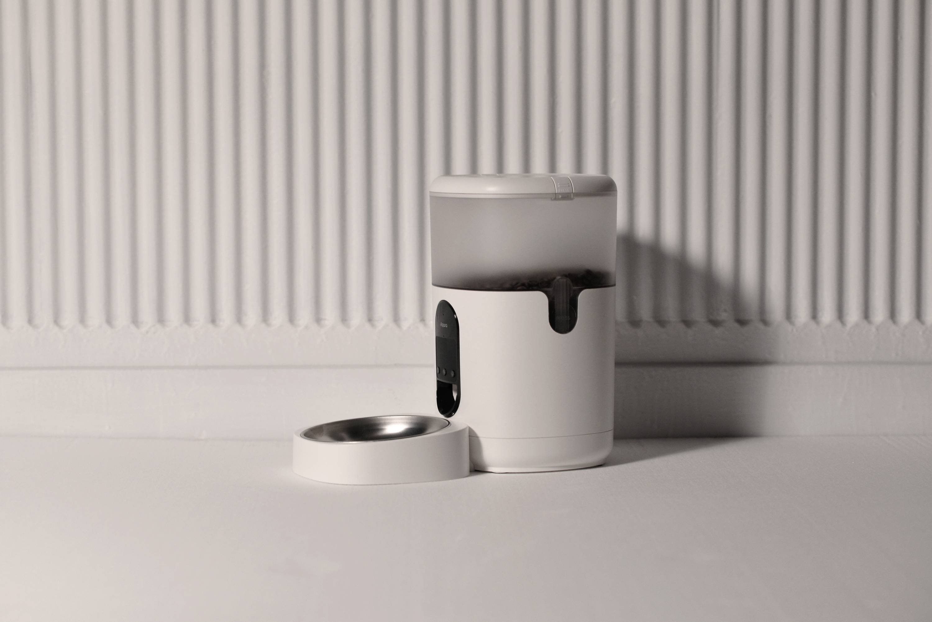 Aqara Futterautomat PETC1-M01 Weiß Alexa (separate Basisstation erforderlich), Google Home (separate Basisstation erforderlich)