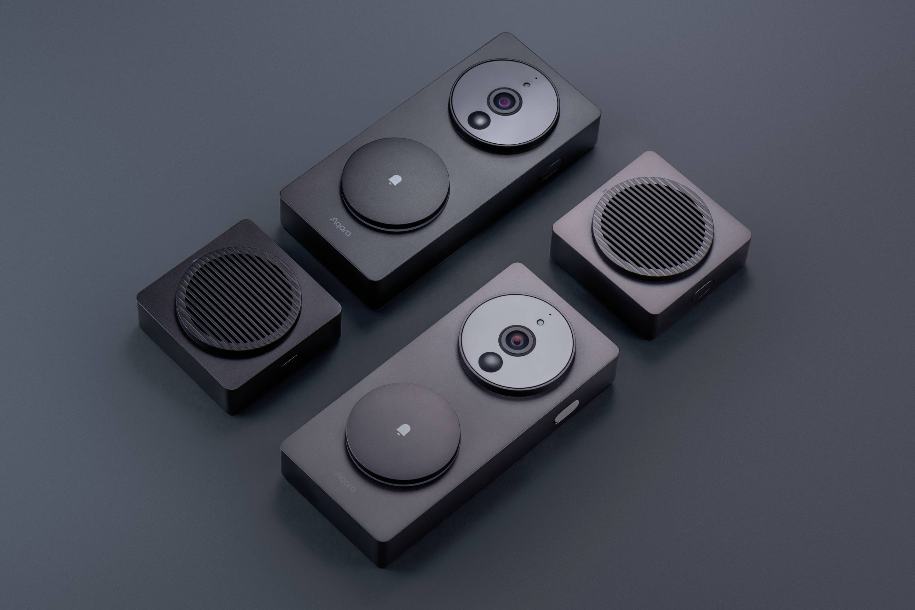 Aqara Video-Türsprechanlage SVD-C03 Schwarz Apple HomeKit, Alexa, Google Home, IFTTT