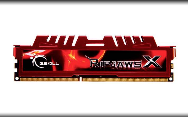 G.Skill RipjawsX, 16GB (2x 8GB) DDR3 PC-Arbeitsspeicher Kit DDR3 16 GB 2 x 8 GB 2133 MHz 240pin DIMM F3-2133C11D-16GXL