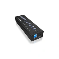 ICY BOX IB-AC6110 10 Port USB 3.2 Gen 1-Hub (USB 3.0) Schwarz ICY BOX IB-AC6110 10 Port USB 3.2 Gen 1-Hub (USB 3.0) Schwarz