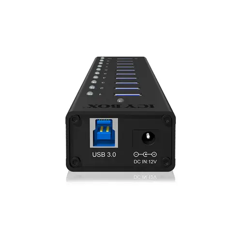 ICY BOX IB-AC6110 10 Port USB 3.2 Gen 1-Hub (USB 3.0) Schwarz ICY BOX IB-AC6110 10 Port USB 3.2 Gen 1-Hub (USB 3.0) Schwarz
