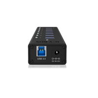 ICY BOX IB-AC618 7 Port USB 3.2 Gen 1-Hub (USB 3.0) Schwarz ICY BOX IB-AC618 7 Port USB 3.2 Gen 1-Hub (USB 3.0) Schwarz
