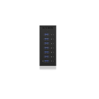 ICY BOX IB-AC618 7 Port USB 3.2 Gen 1-Hub (USB 3.0) Schwarz ICY BOX IB-AC618 7 Port USB 3.2 Gen 1-Hub (USB 3.0) Schwarz