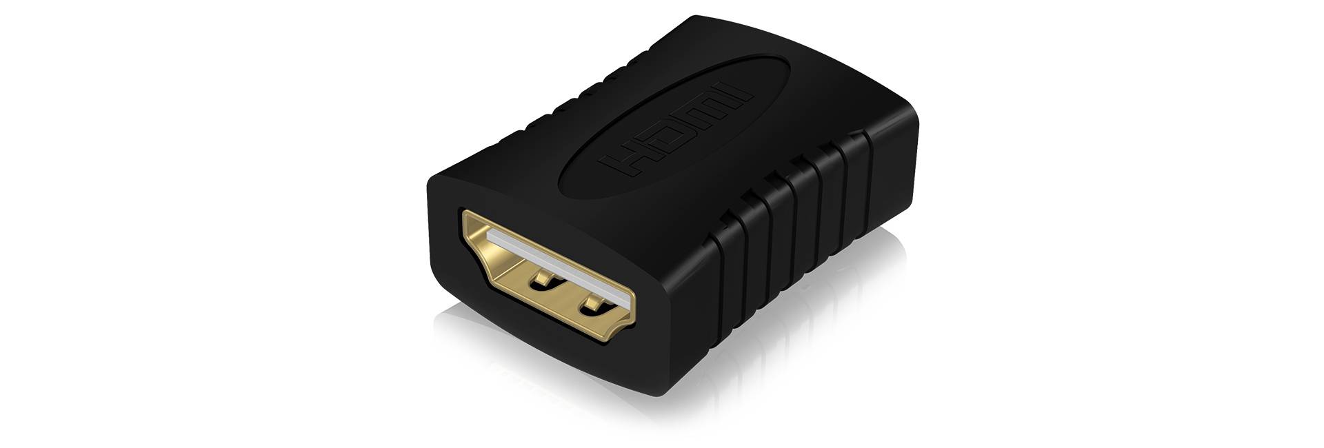 ICY BOX Monitor Adapter [1x HDMI-Buchse - 1x HDMI-Buchse] IB-CB005