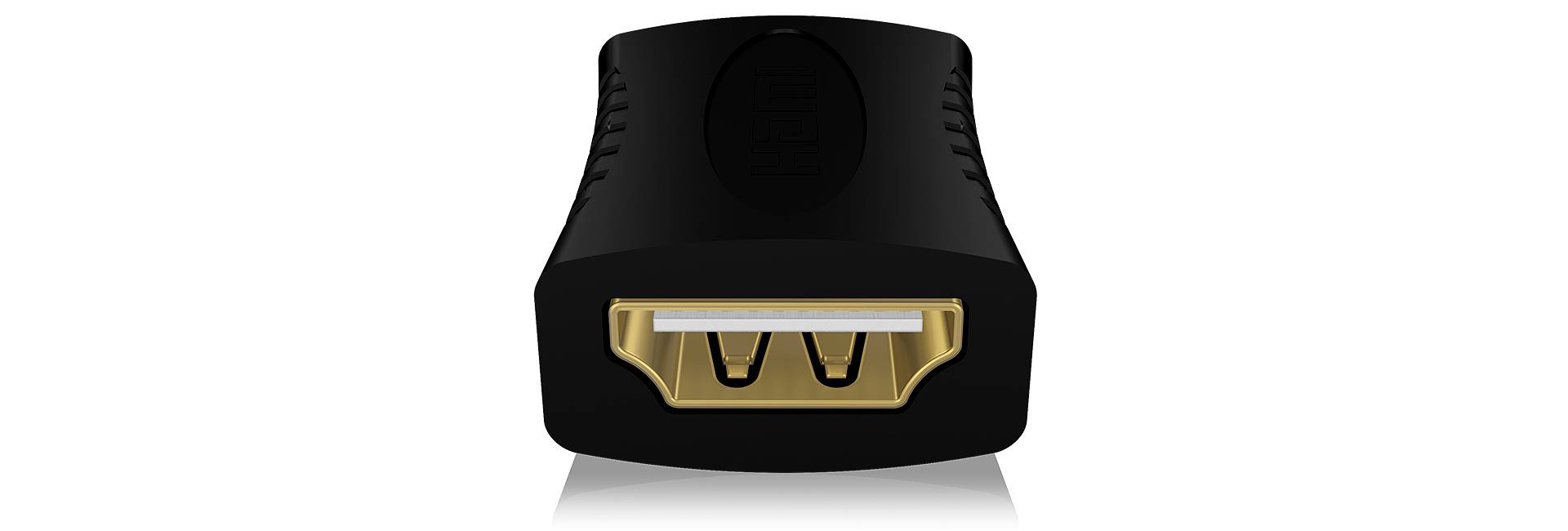 ICY BOX Monitor Adapter [1x HDMI-Buchse - 1x HDMI-Buchse] IB-CB005