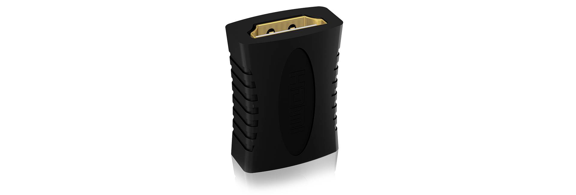 ICY BOX Monitor Adapter [1x HDMI-Buchse - 1x HDMI-Buchse] IB-CB005